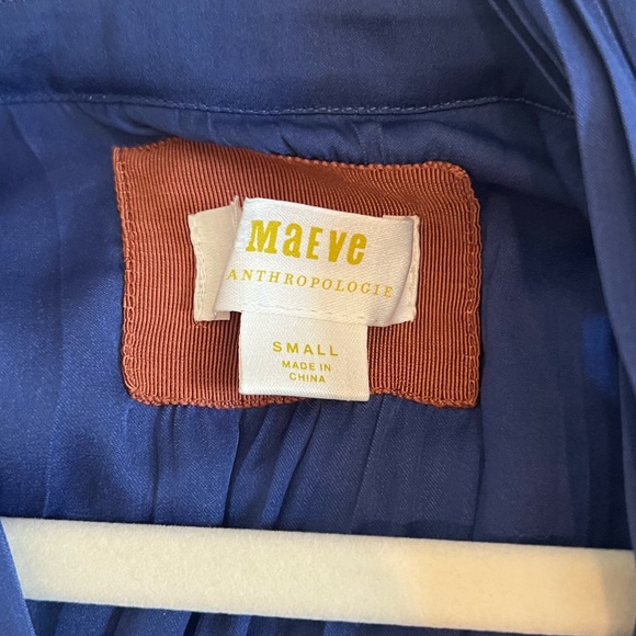 Anthropologie Maeve Colorblocked Midi Dress - Picture 8 of 9